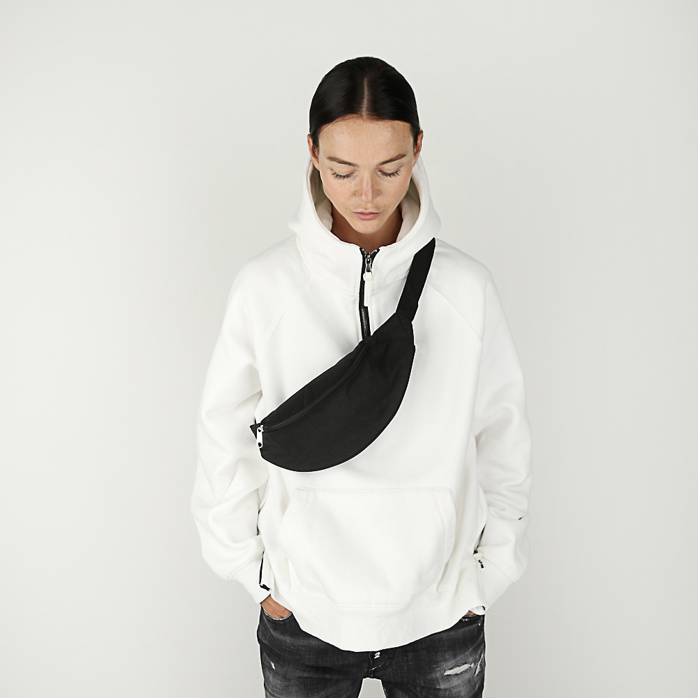 ЮL Сумка поясная молодежная, полиэстер, пластик, 35х12см, 6 цветов, арт.№ 337-085