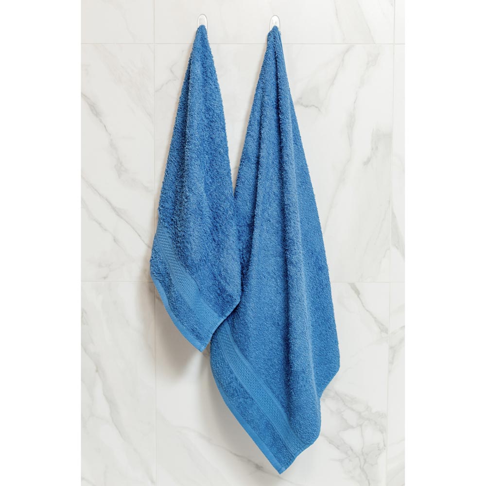 PROVANCE Наоми Полотенце махровое, 100% хлопок, 50х90см, 360гр/м, синий, арт.№ 489-197