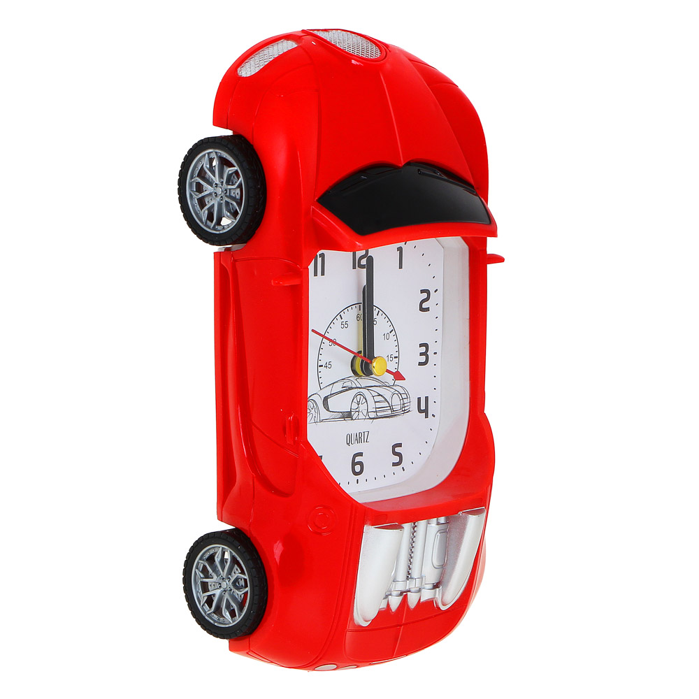 LADECOR CHRONO Будильник в виде машины 18х6х10см, 1хAA, пластик, арт.№ 529-207