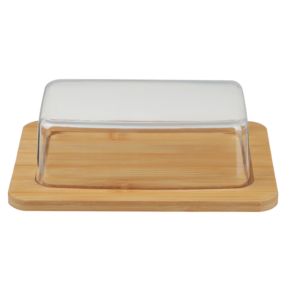 Масленка тм VETTA, 20,5x14x6,4см, пластик, бамбук, арт.№ 883-136