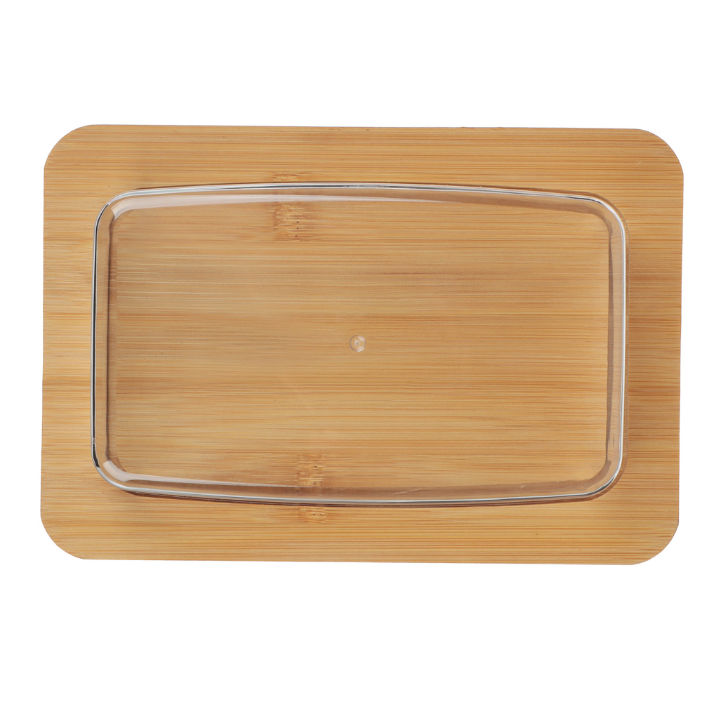 Масленка тм VETTA, 20,5x14x6,4см, пластик, бамбук, арт.№ 883-136