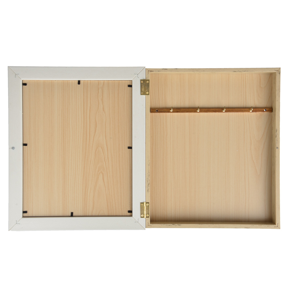 LADECOR Ключница закрытая, 25х30х5см, пластик, 3 дизайна, арт.№ 510-169