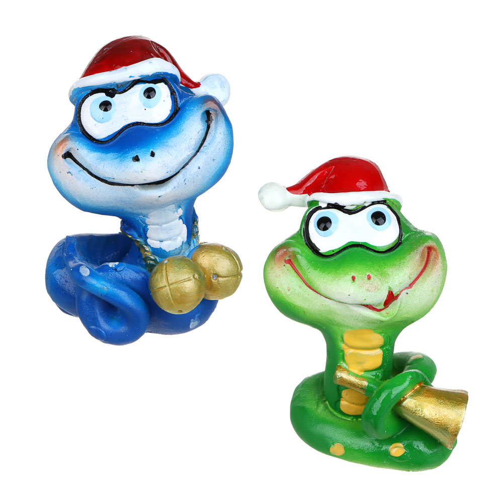 СНОУ БУМ Сувенир Символ Года, полистоун, 5,5х5х8 см, 2 дизайна, арт.№ 398-819