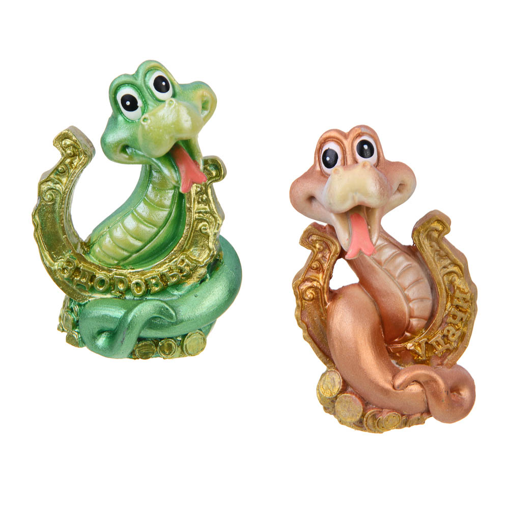 СНОУ БУМ Сувенир Символ Года, полистоун, 5х4х8 см, 2 дизайна, арт.№ 398-820