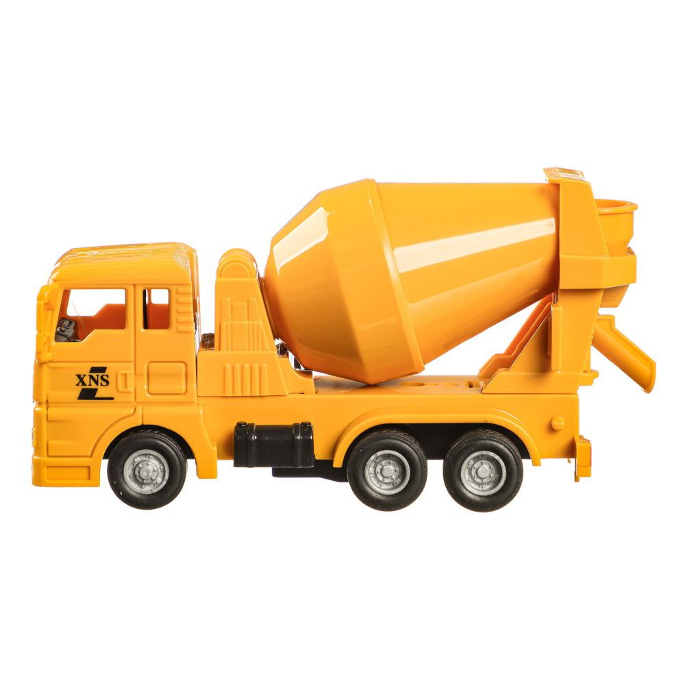 ИГРОЛЕНД Машина в виде спецтехники, инерция, трещотка, ABS, 11,2х4,3х5,3см, 4 диз., арт.№ 292-202