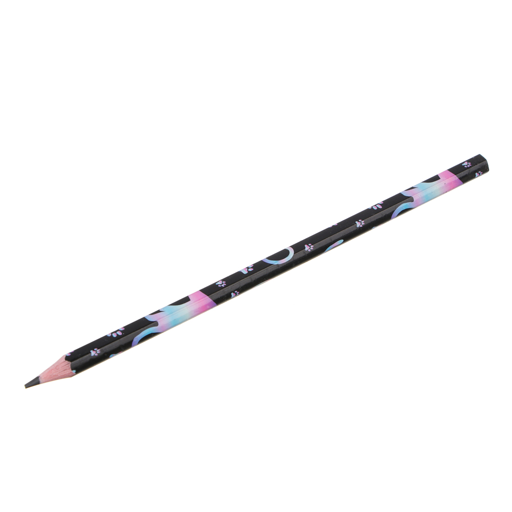 МИЛЫЙ КОТИК Набор канцелярский, 5 предметов, пластиковый кейс, арт.№ 234-064