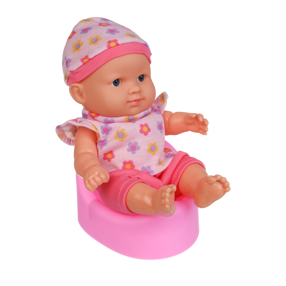 Пупс 20 см с акс., PVC, PP, ABS, тм ИГРОЛЕНД, арт.№ 267-968