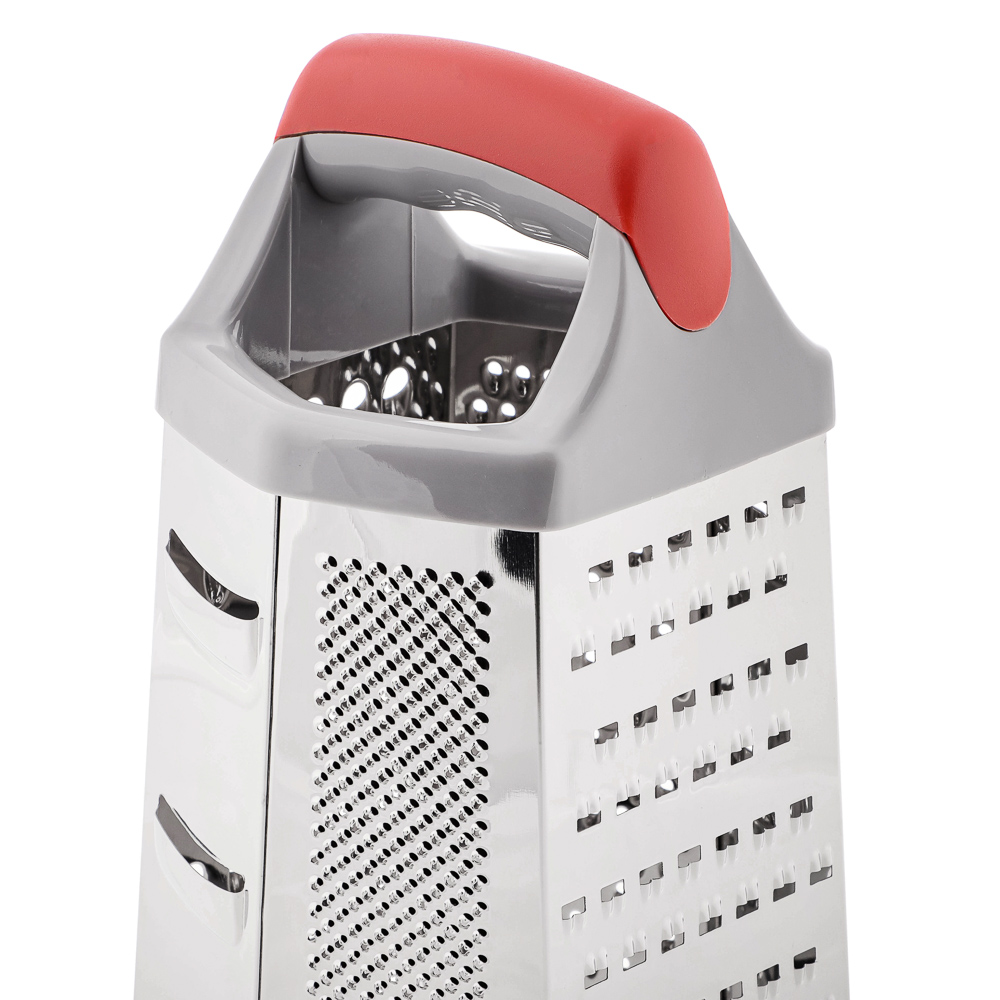 VETTA Терка 6-и сторонняя 22см, нерж.сталь, арт.№ 885-107