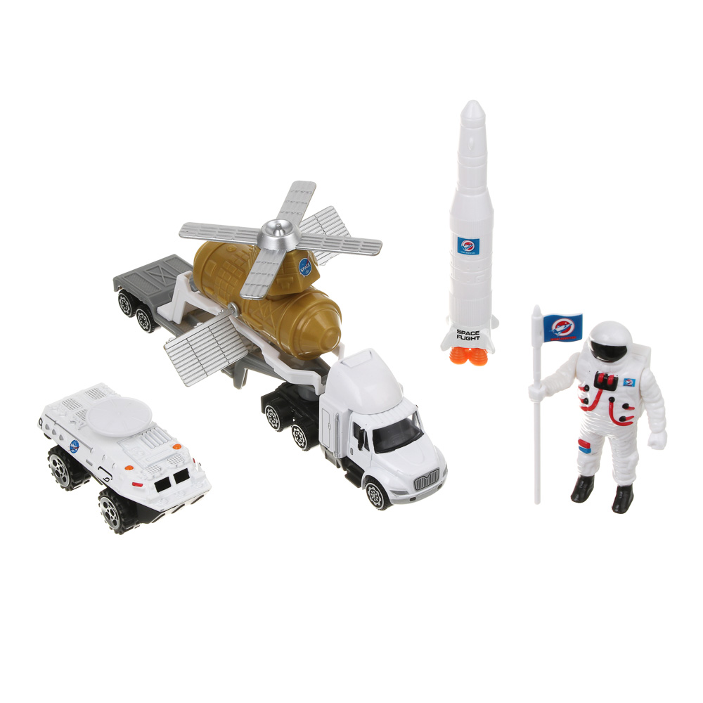 Игровой набор "Космические приключения", пластик, тм ИГРОЛЕНД, арт.№ 276-214