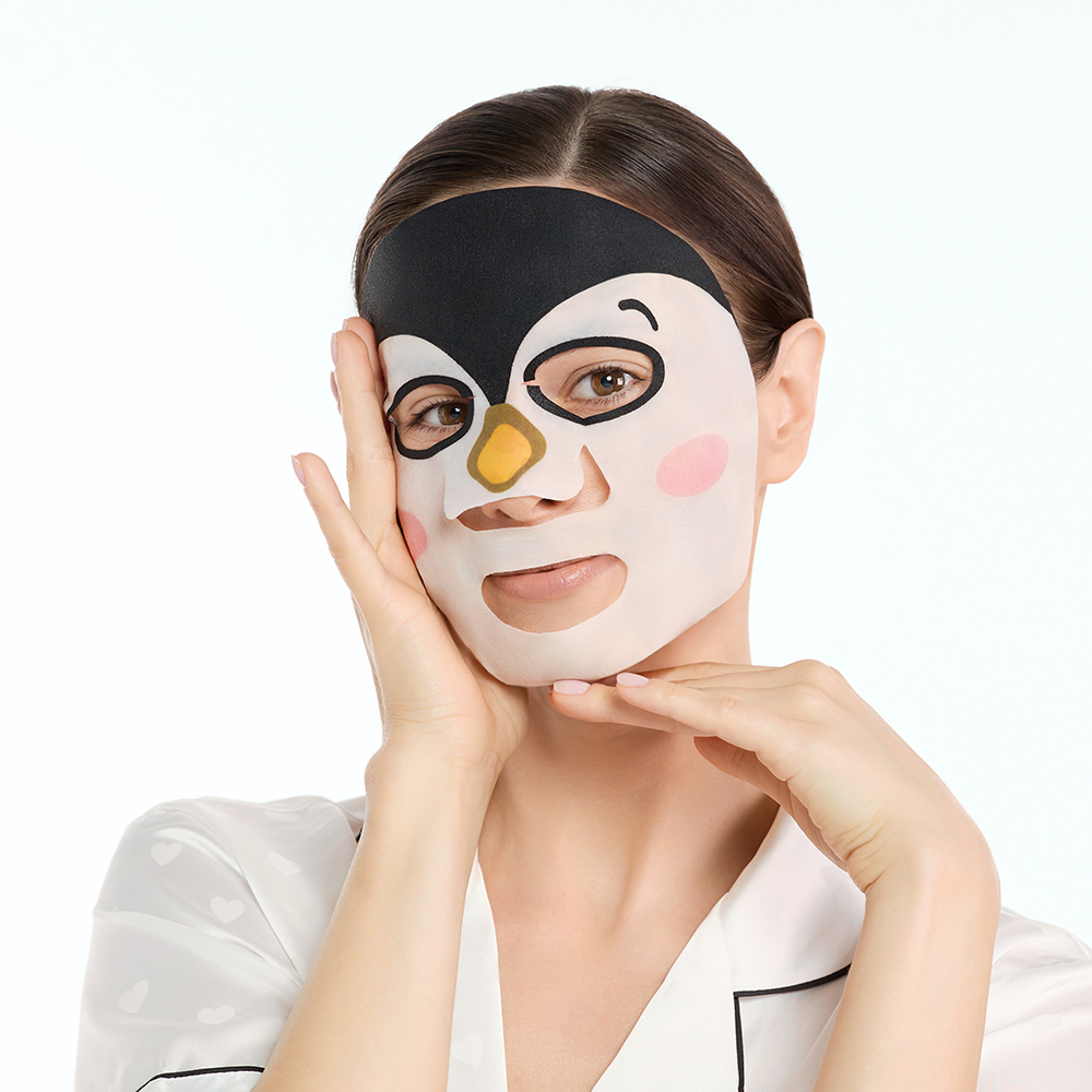 ЮНИLOOK Набор Маска для лица тканевая Забавные животные, 24мл х 3шт, 3 вида, арт.№ 022-109