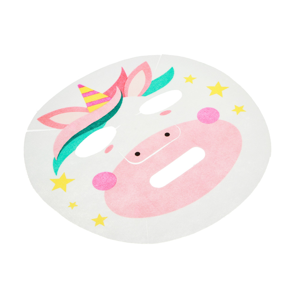 ЮНИLOOK Набор Маска для лица тканевая Забавные животные, 24мл х 3шт, 3 вида, арт.№ 022-109