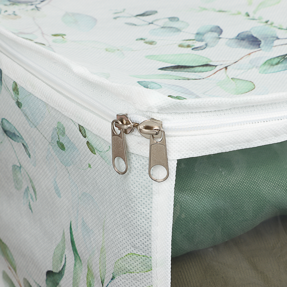 VETTA Рио-де-Жанейро Кофр на молнии с прозрачным окном 35х30х20см, спанбонд, ПЕВА, 2 диз., арт.№ 457-759