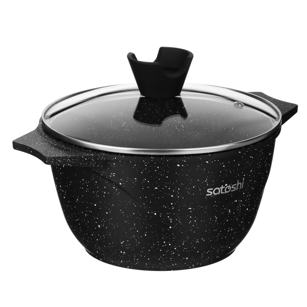 SATOSHI Монфор Казан 20х11,5см, 2,7л, литой алюминий, индукция, арт.№ 846-744