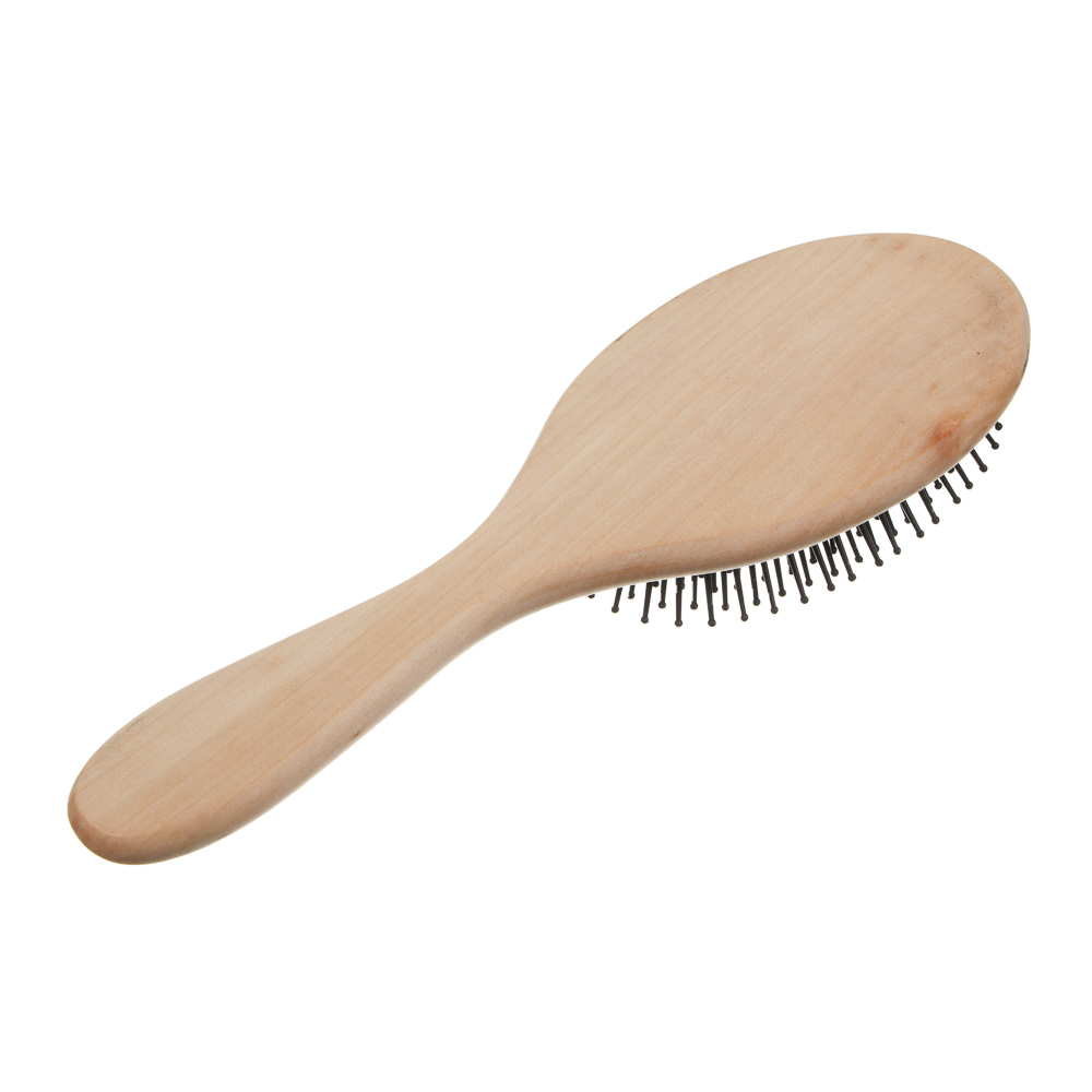 Расческа массажная тм ЮНИLOOK, 24 см, дерево, пластик, арт.№ 319-248