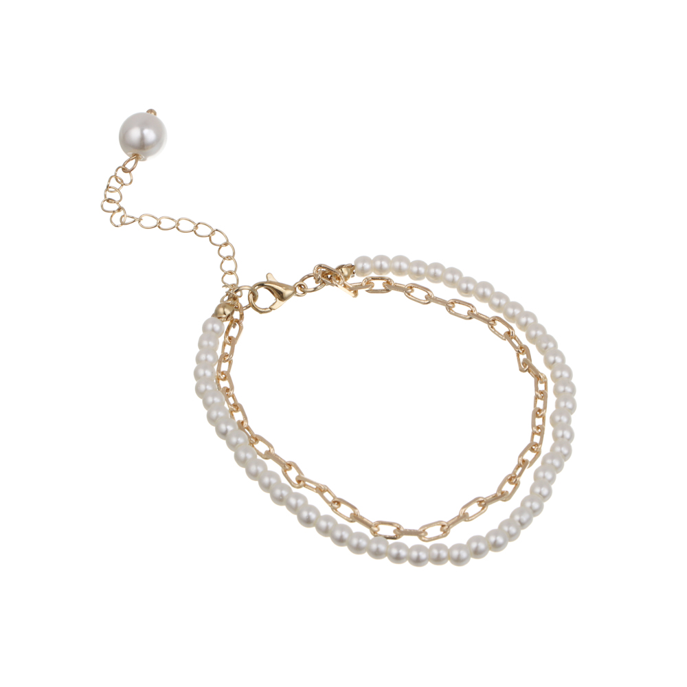 Браслет 15,5см, медь, стекло, 2 цвета, БЖ25-19, арт.№ 023-027