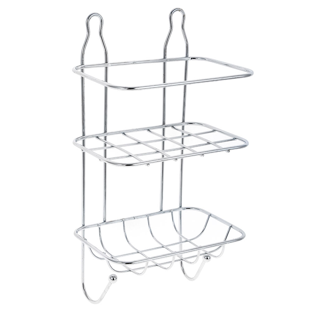 ARTEX Мыльница настенная с держателем для шампуней Slim арт.27 10 40, арт.№ 478-012