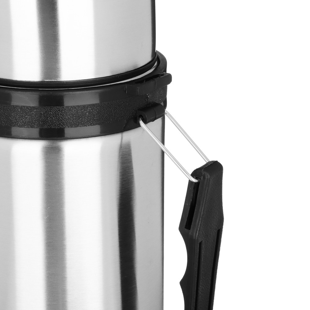 VETTA Термос металлический "Туристический" 1,20л серебристый, арт.№ 841-049