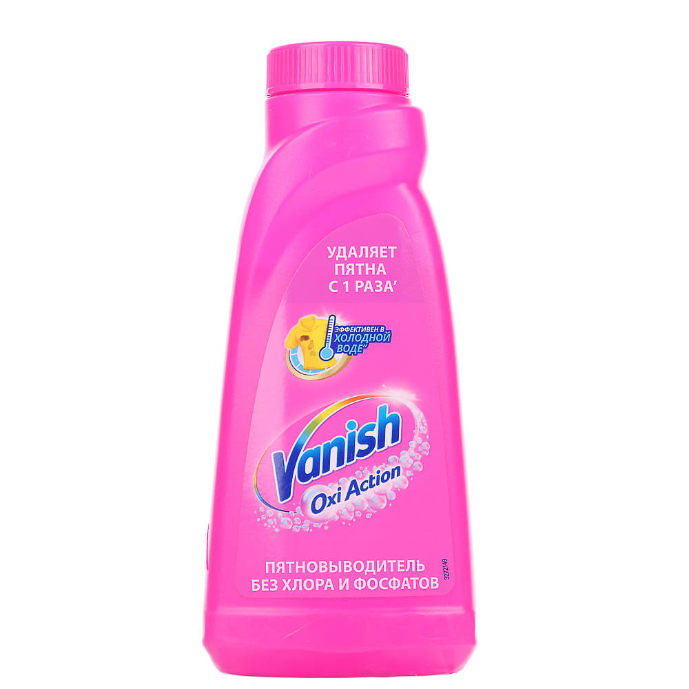Пятновыводитель VANISH/Resolve жидкий, п/б, 415мл, арт.№ 957-004