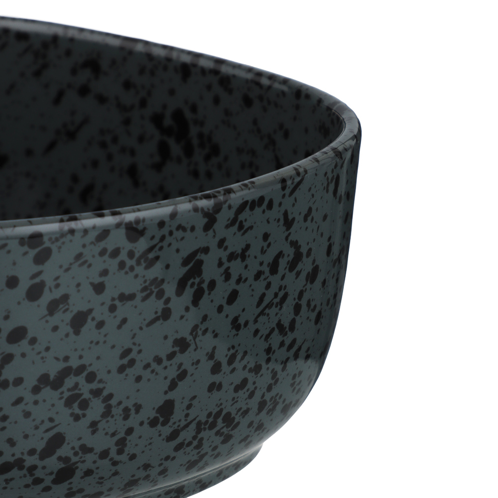 MILLIMI Оникс Салатник, 16х14,5x7см, фарфор, арт.№ 816-061