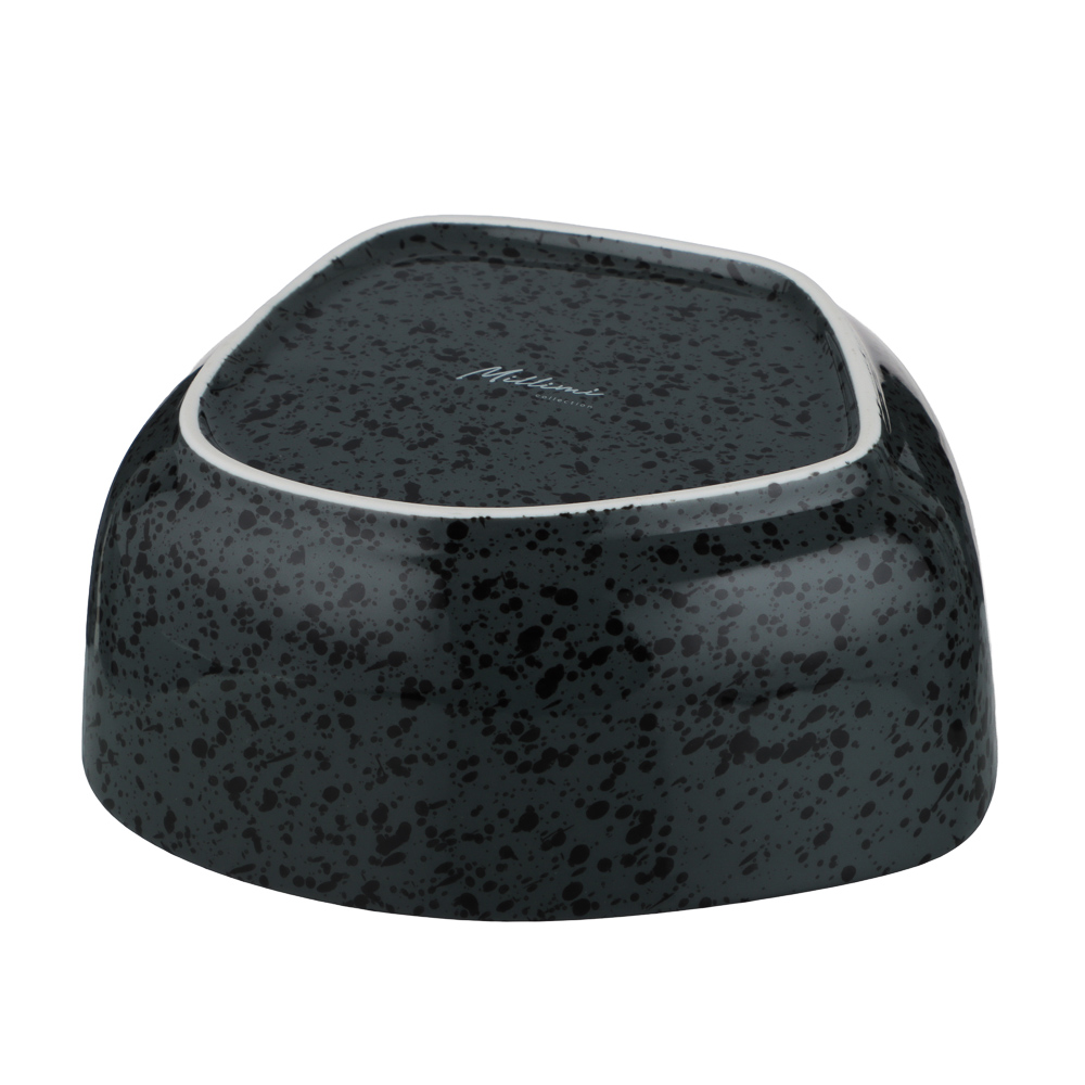 MILLIMI Оникс Салатник, 16х14,5x7см, фарфор, арт.№ 816-061