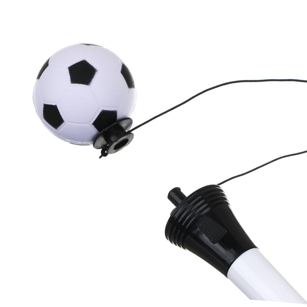 Ручка-антистресс шариковая синяя "Стреляющая фигурка", 18,4 см, шнурок, 4 дизайна, полиэстер, ПП, арт.№ 591-019