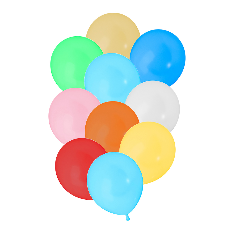 Набор воздушных шаров тм Fntastic "Микс" 12", перламурт, 10шт, арт.№ 513-200