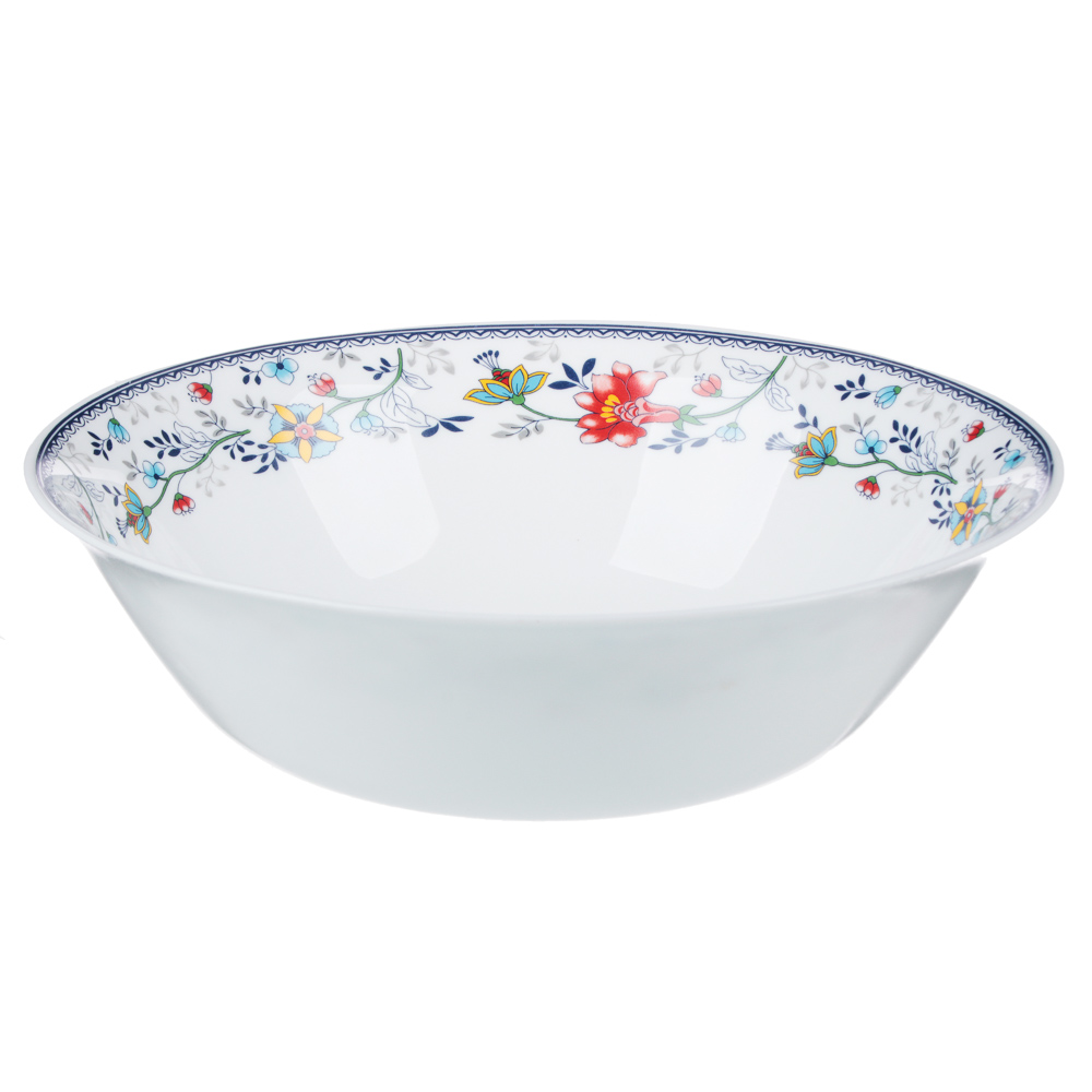 MILLIMI Виола Салатник опаловое стекло 23см, 21001, арт.№ 818-409