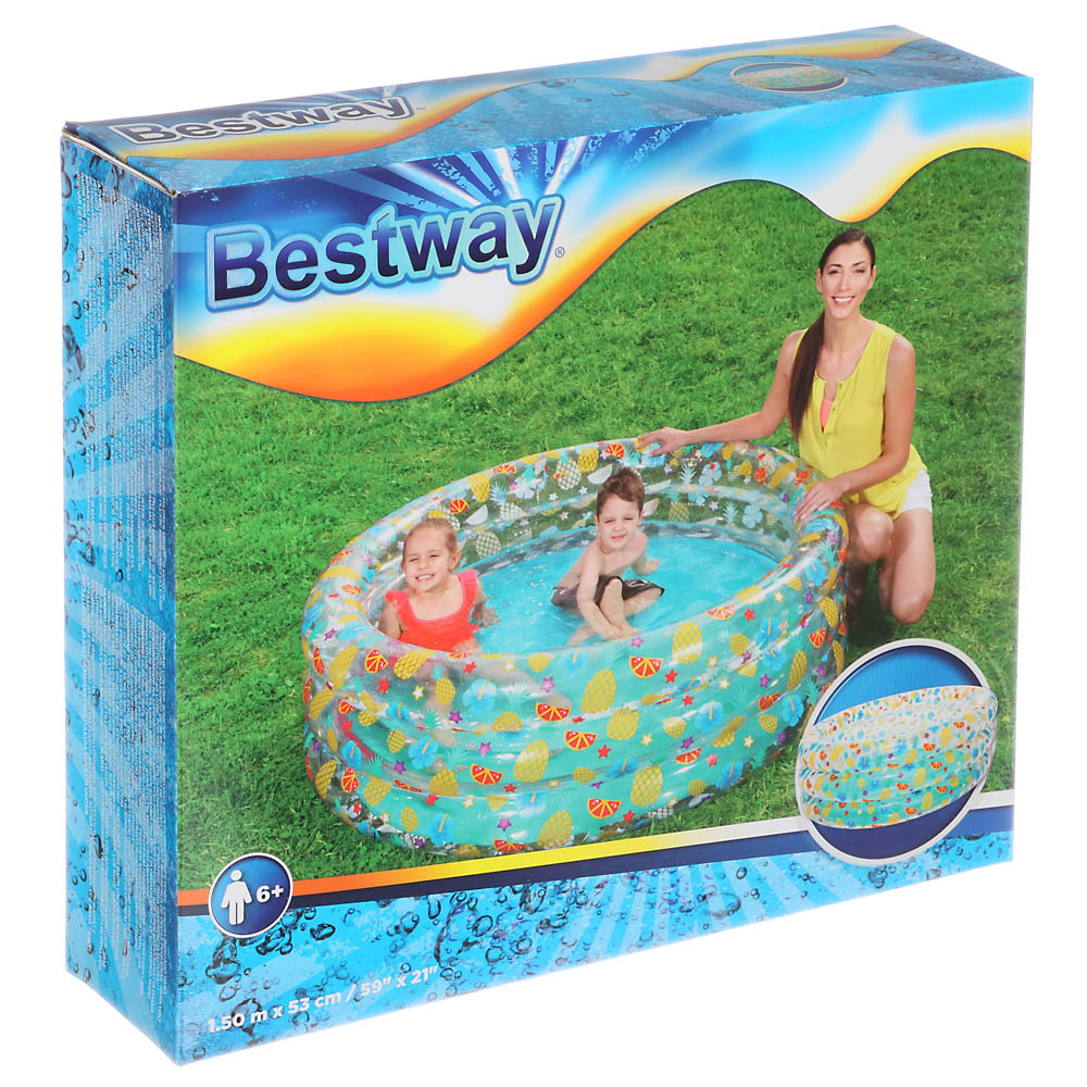 BESTWAY Бассейн детский 150x53см, 51045, арт.№ 013-048