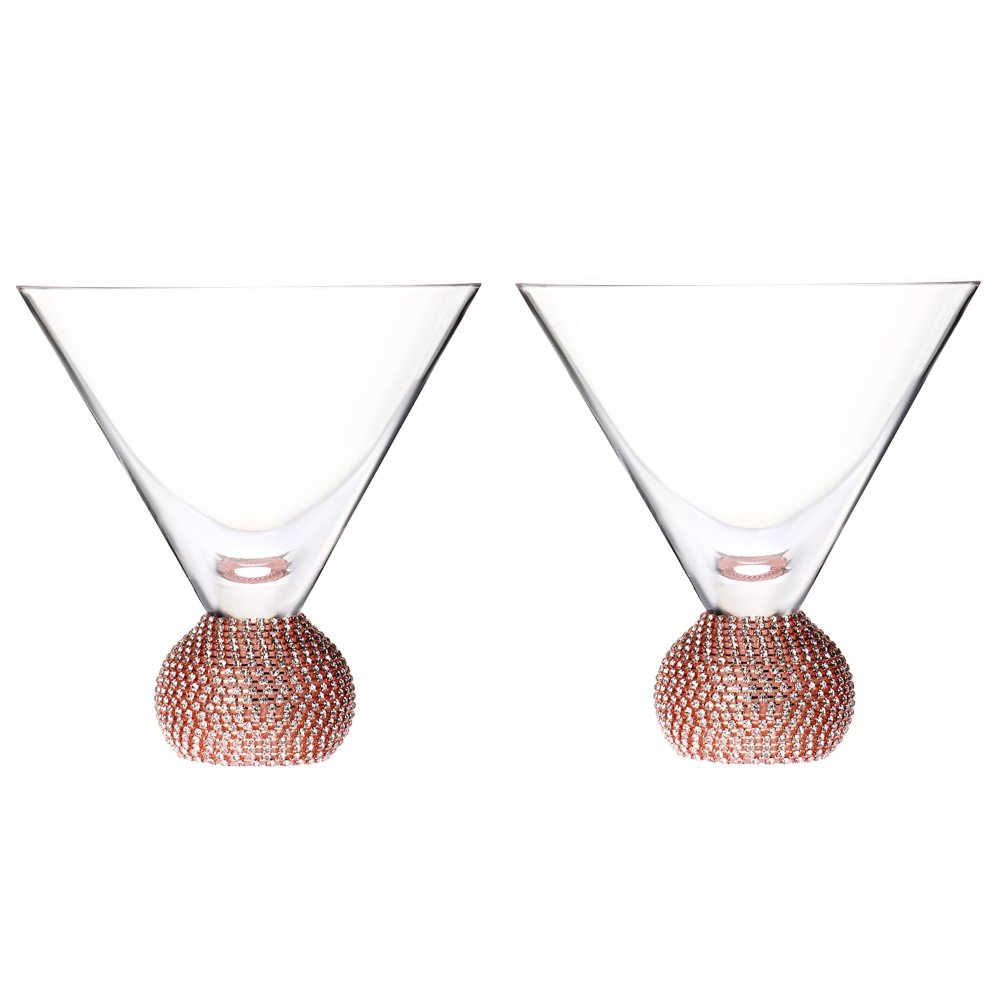 BY COLLECTION White Line Набор креманок, 2шт., 360 мл, 12х13 см, стекло, арт.№ 820-856