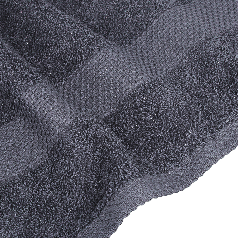 PROVANCE Наоми Полотенце махровое, 100% хлопок, 50х90см, 360гр/м, темно-серый, арт.№ 489-180