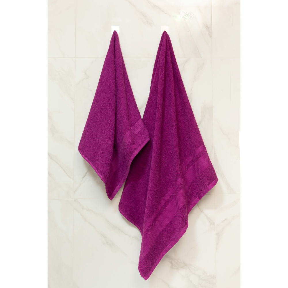 PROVANCE Наоми Полотенце махровое, 100% хлопок, 50х90см, 360гр/м, сливовый, арт.№ 489-202