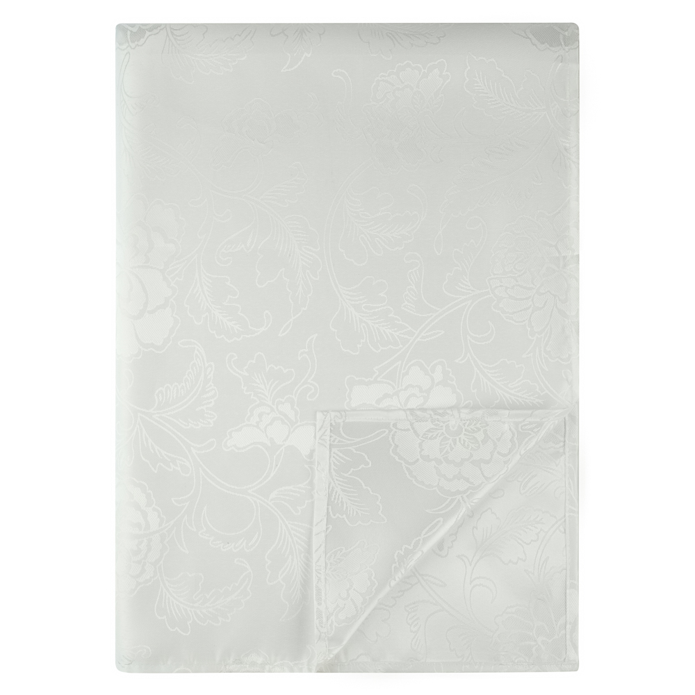 PROVANCE Basic Нэви Скатерть текстильная жаккард, 140х180см, белый, арт.№ 435-169