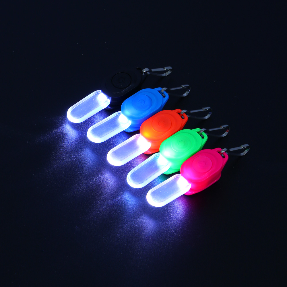 SILAPRO Брелок светодиодный 5.6х1.8см, 1LED, 2 реж., CR1220х2, ABS, акрил, арт.№ 195-127