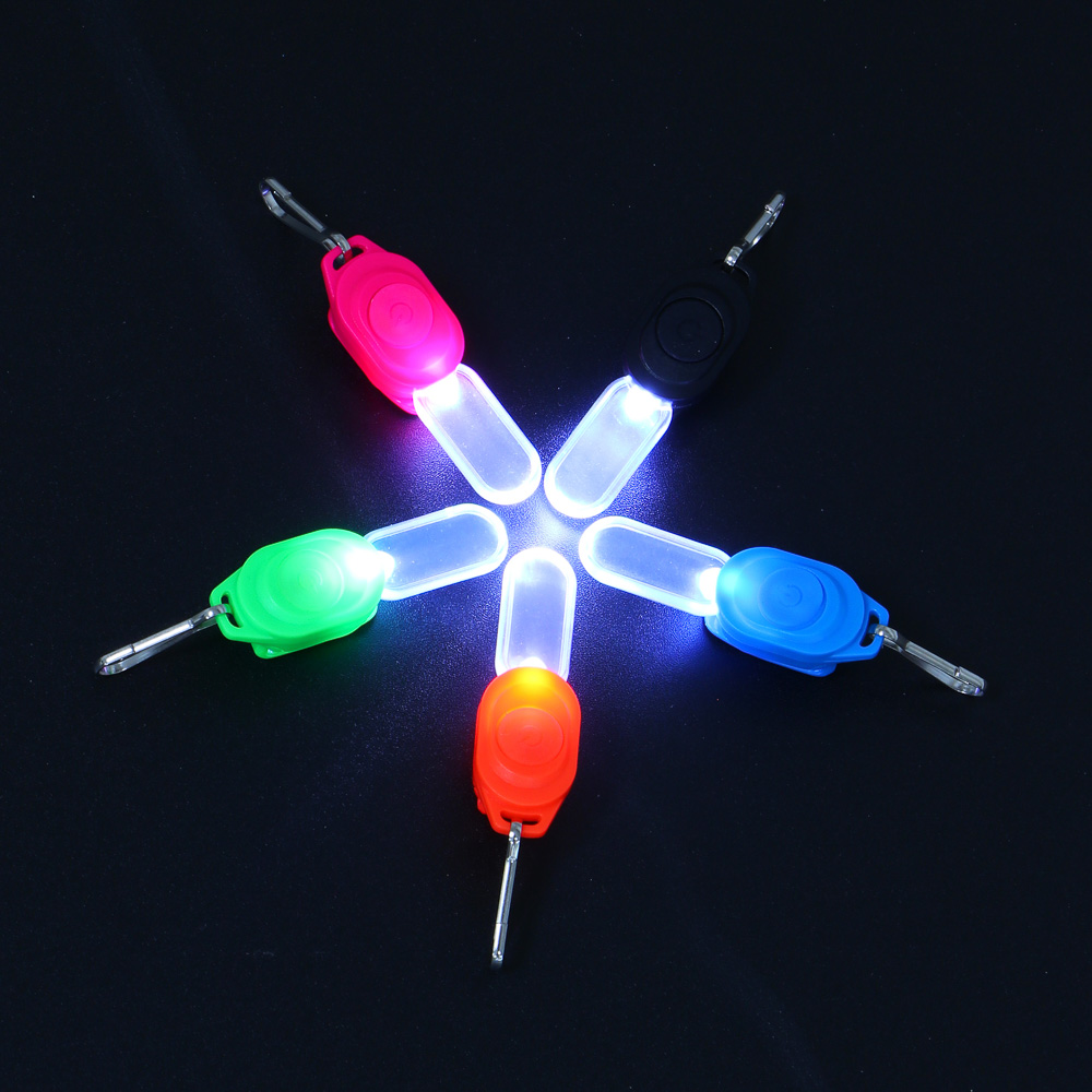 SILAPRO Брелок светодиодный 5.6х1.8см, 1LED, 2 реж., CR1220х2, ABS, акрил, арт.№ 195-127