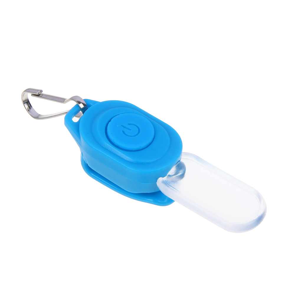SILAPRO Брелок светодиодный 5.6х1.8см, 1LED, 2 реж., CR1220х2, ABS, акрил, арт.№ 195-127