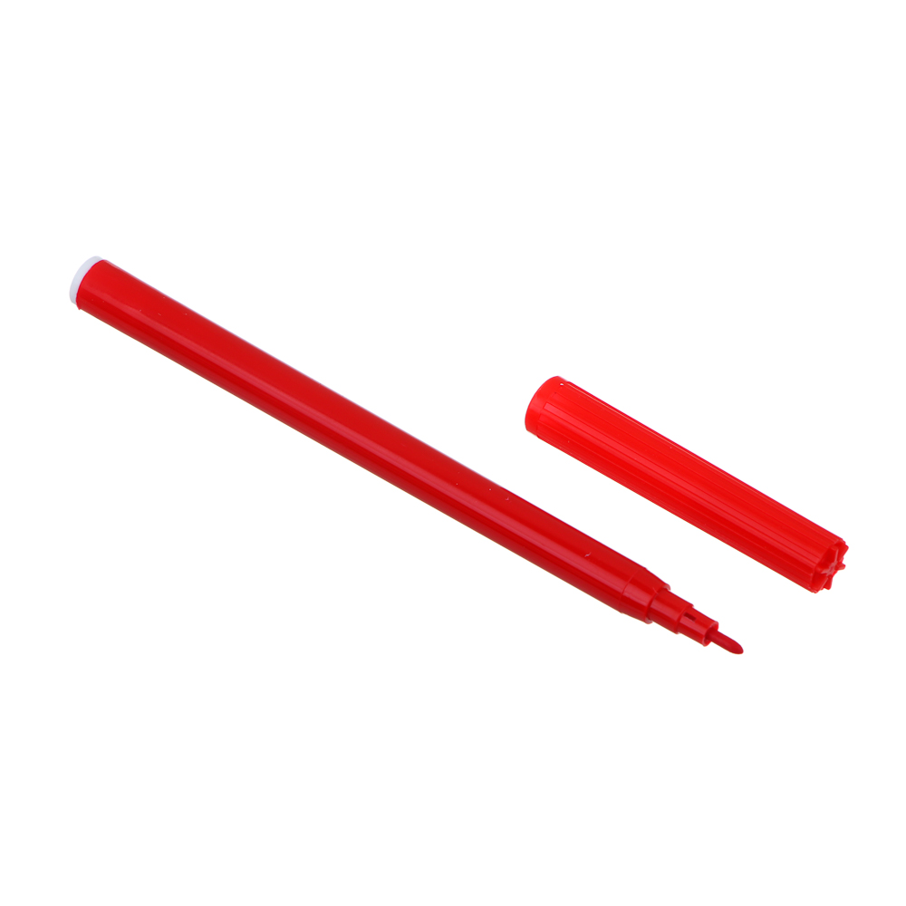 МОНСТР ТРАК Фломастеры 12 цветов, с цвет. вентилир. колпачком, большие, смываемые, пл., ПВХ пенал, арт.№ 256-281