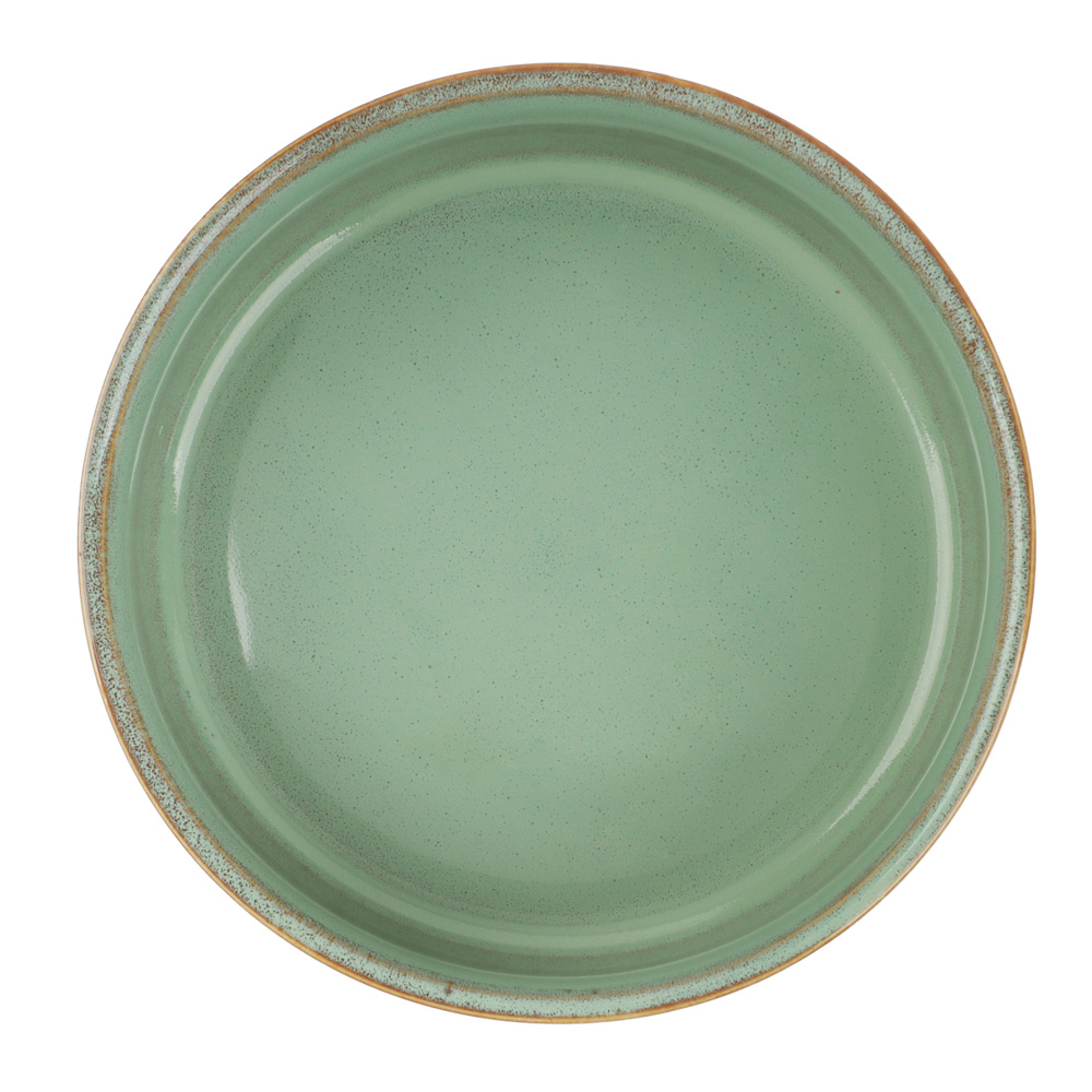 MILLIMI Кантри салатник 14,0см, 590мл, керамика, зеленый, арт.№ 824-227