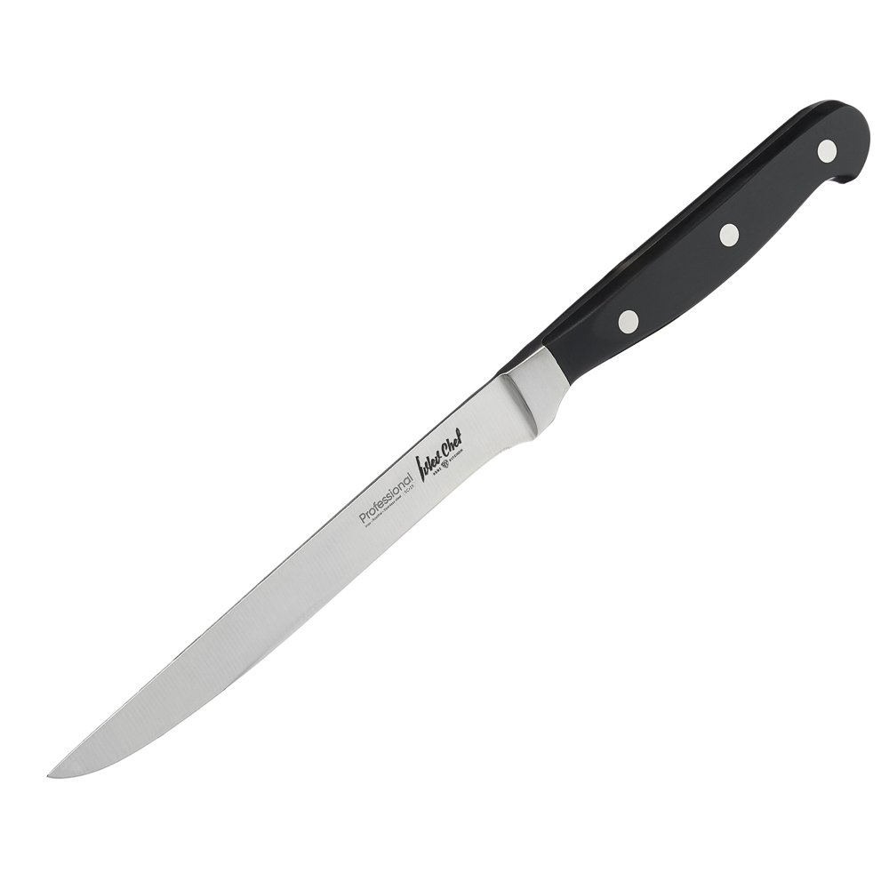 Ivlev Chef Profi Нож кухонный филейный 15см, кованый, нерж.сталь 5Cr15, арт.№ 803-384