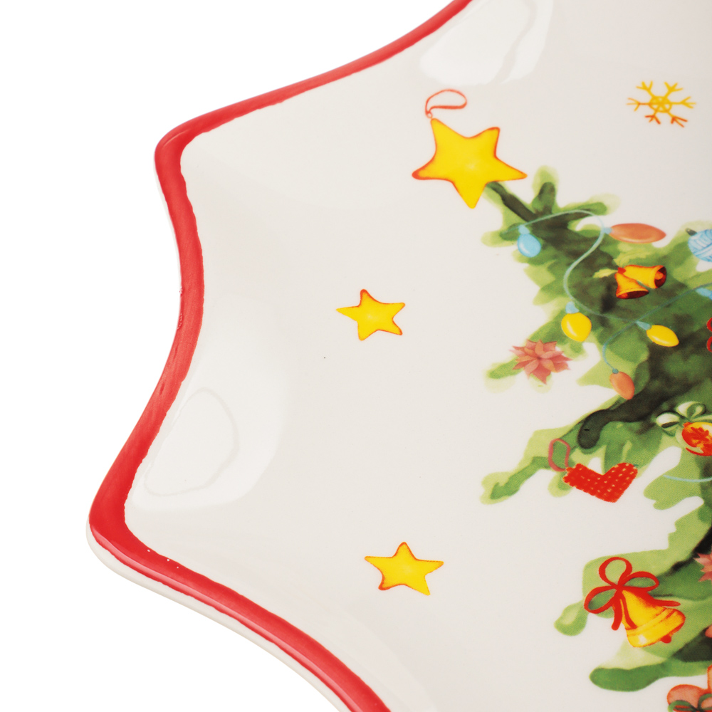 MILLIMI Лесная сказка Блюдо в форме звезды, 25х2см, керамика, арт.№ 820-878