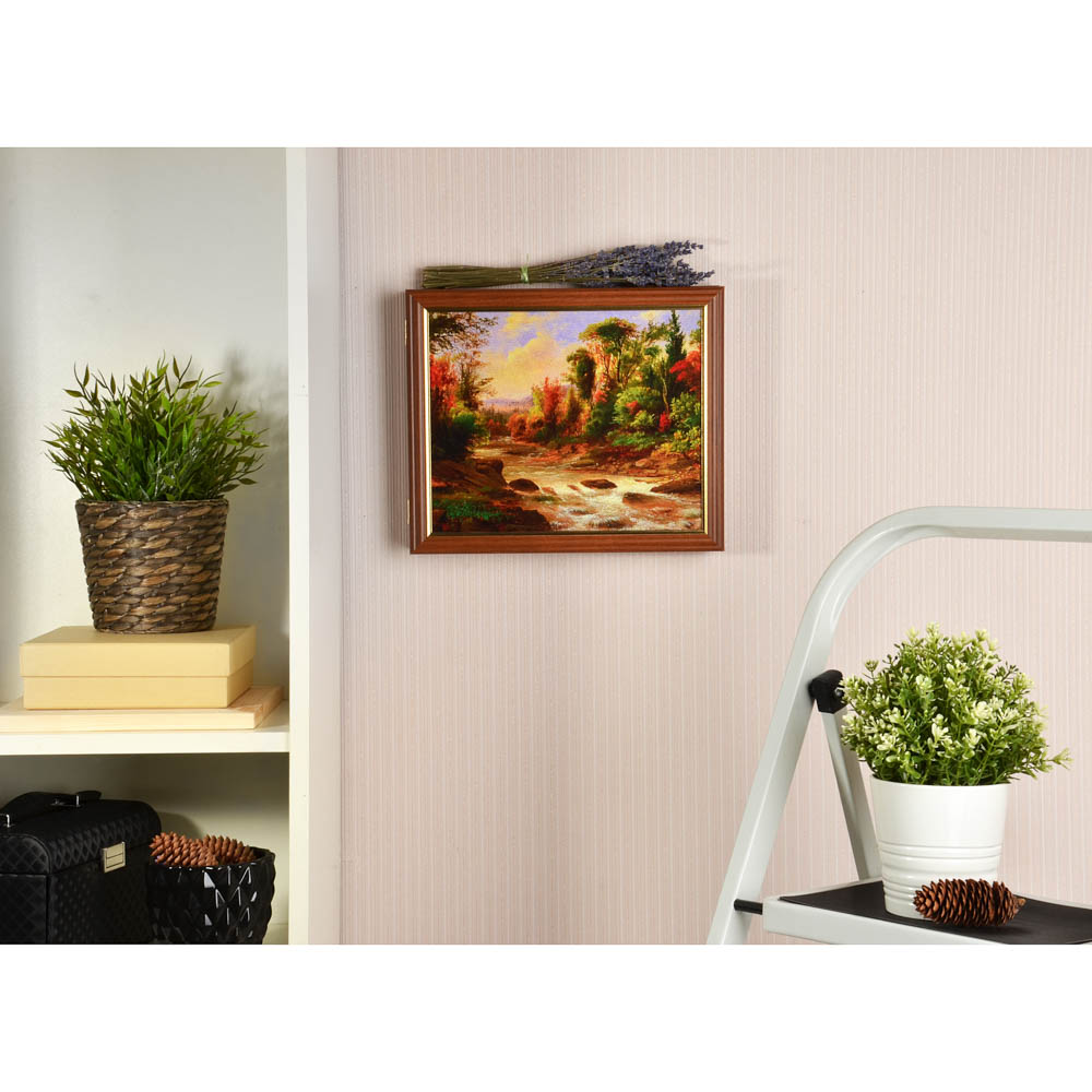 Ключница закрытая, на 7 крючков, МДФ, 31х26х5см, 4 дизайна, арт.№ 510-162