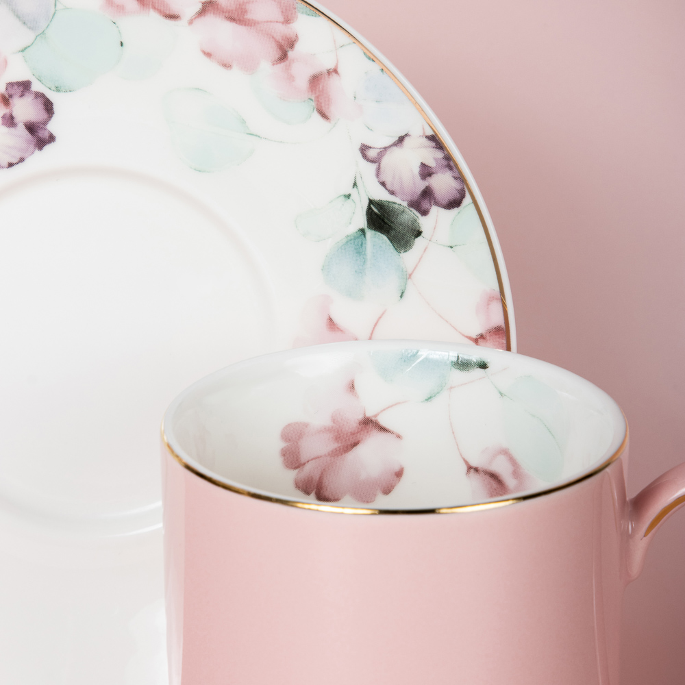 MILLIMI Акварель Набор чайный 4 пр., 240мл, 14,5см, фарфор, арт.№ 802-485