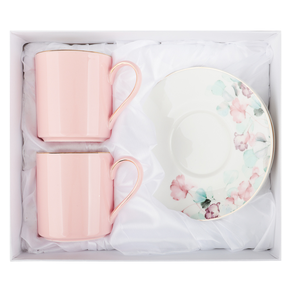 MILLIMI Акварель Набор чайный 4 пр., 240мл, 14,5см, фарфор, арт.№ 802-485