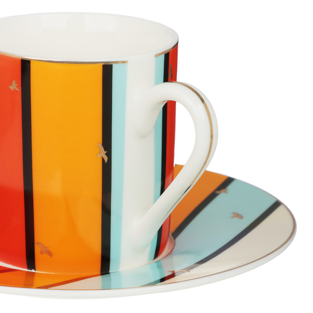 MILLIMI Топ стайл Набор кофейный 4 пр., 100мл, 12,5см, фарфор, арт.№ 802-486