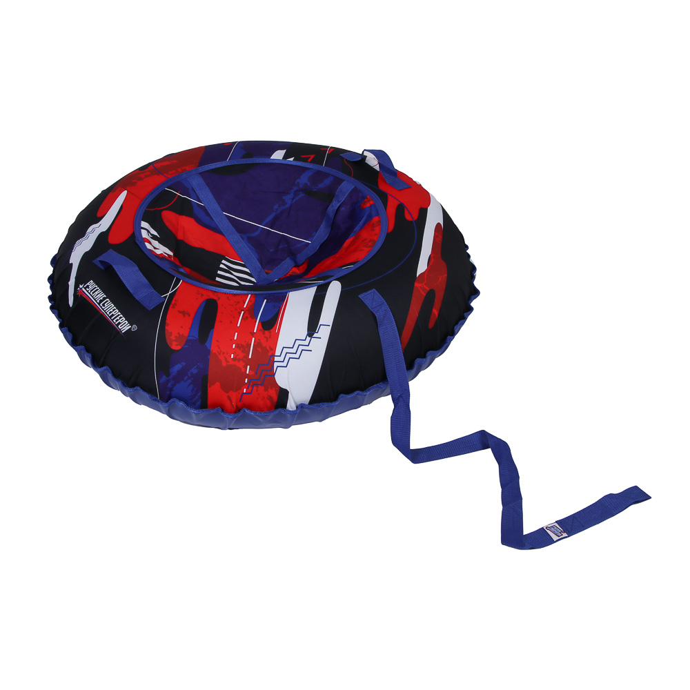 Тюбинг/ватрушка, тм BY SPORT, d100см, оксфорд 600D, ПВХ, бутиловая камера R15, 2 дизайна, арт.№ 112-077