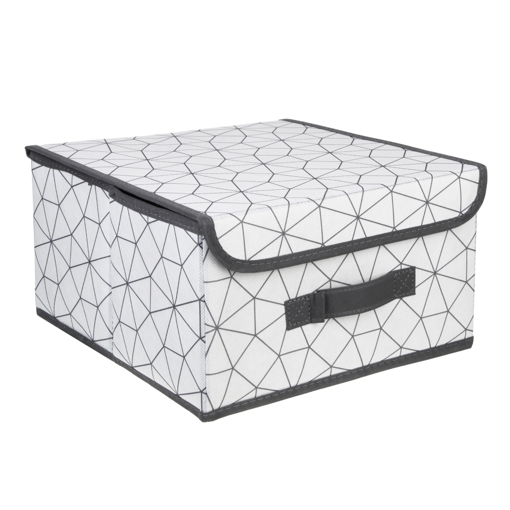 VETTA Короб с крышкой, 28х30х16см, Валери, полипропилен, арт.№ 457-615