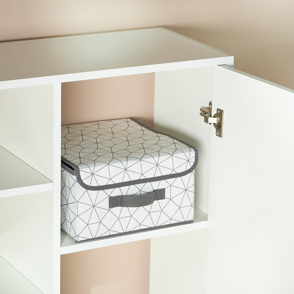 VETTA Короб с крышкой, 28х30х16см, Валери, полипропилен, арт.№ 457-615