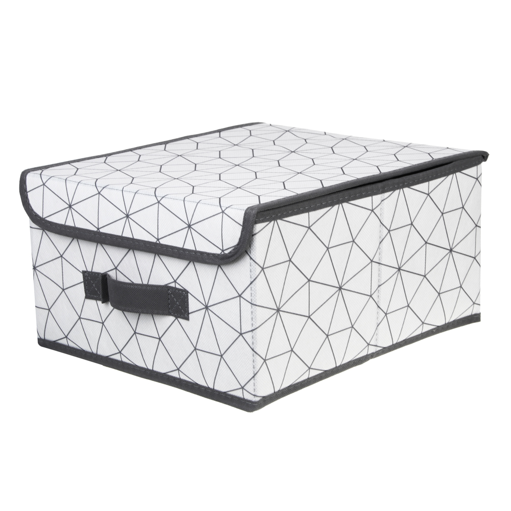 VETTA Короб с крышкой, 28х30х16см, Валери, полипропилен, арт.№ 457-615