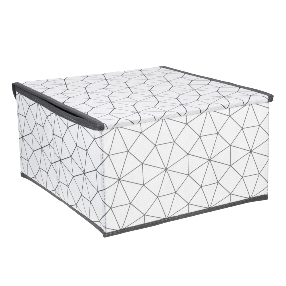 VETTA Короб с крышкой, 28х30х16см, Валери, полипропилен, арт.№ 457-615