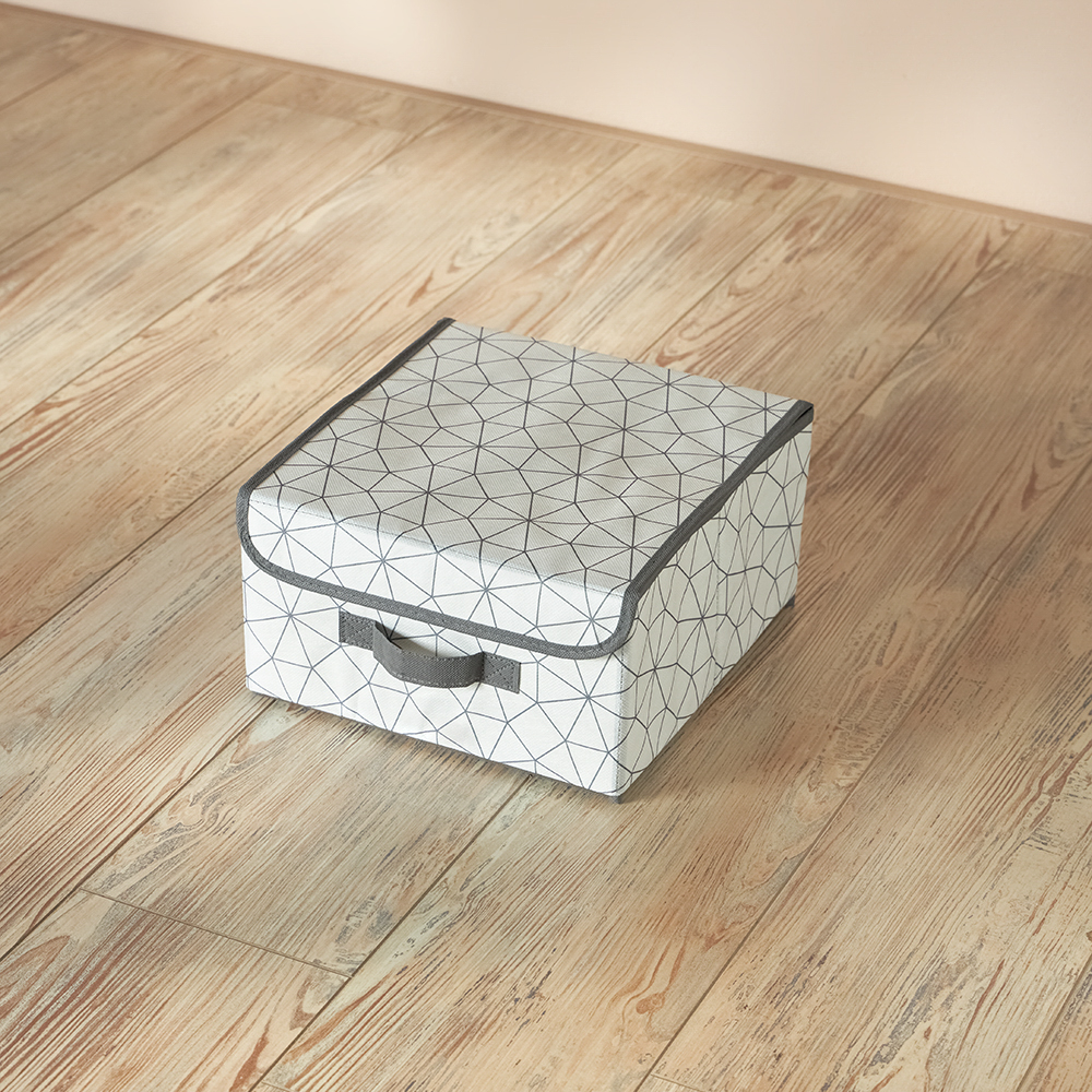 VETTA Короб с крышкой, 28х30х16см, Валери, полипропилен, арт.№ 457-615