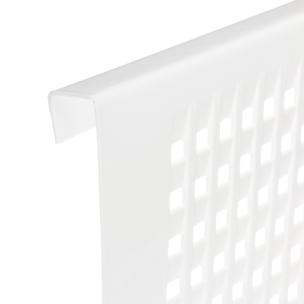 Контейнер Лофт навесной на дверцу 24,5х9х31см, пластик, белый, арт.№ 478-099